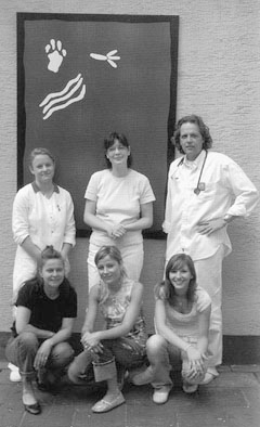 Das Team der Tierarztpraxis Kniese